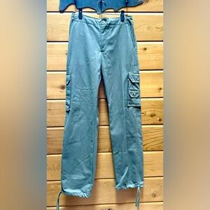 SHE SAFARI - Safari pants with lots of pockets.Dark Olive